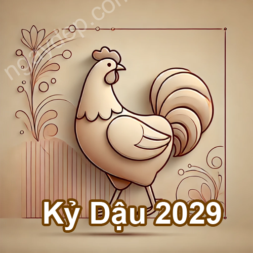Lịch âm 2029 Kỷ Dậu
