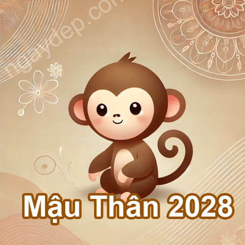 Lịch âm 2028 Mậu Thân