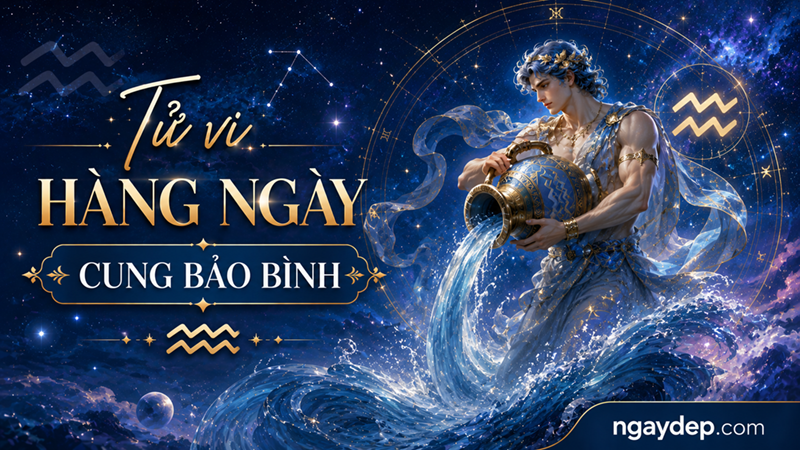 Tử vi hàng ngày cung Bảo Bình