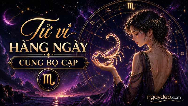 Tử vi hàng ngày cung Bọ Cạp