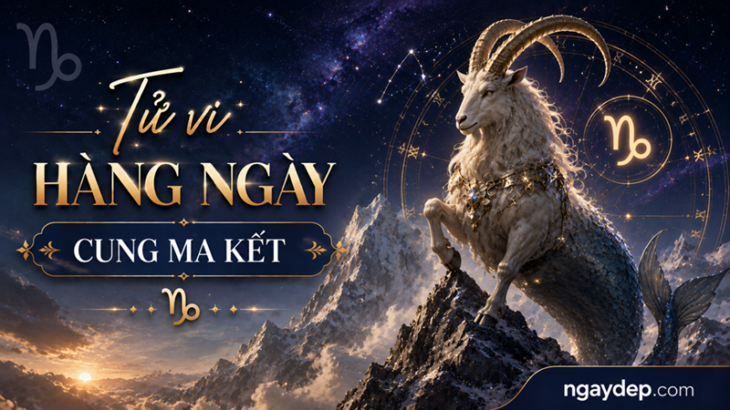 Tử vi hàng ngày cung Ma Kết