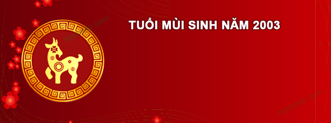 Năm 2026 Nam tuổi Quý Mùi 2003 sao gì chiếu mệnh