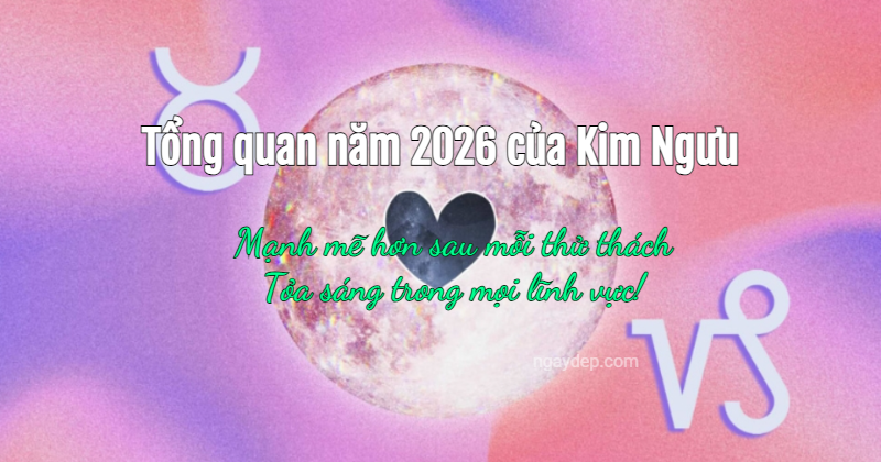Tử vi 2026 cung Kim Ngưu Tử vi 2026 Kim Ngưu