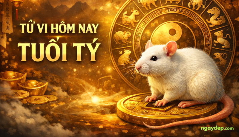 Tử vi hôm nay của 12 con giáp