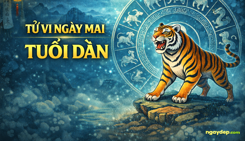 Tử vi ngày mai của 12 con giáp