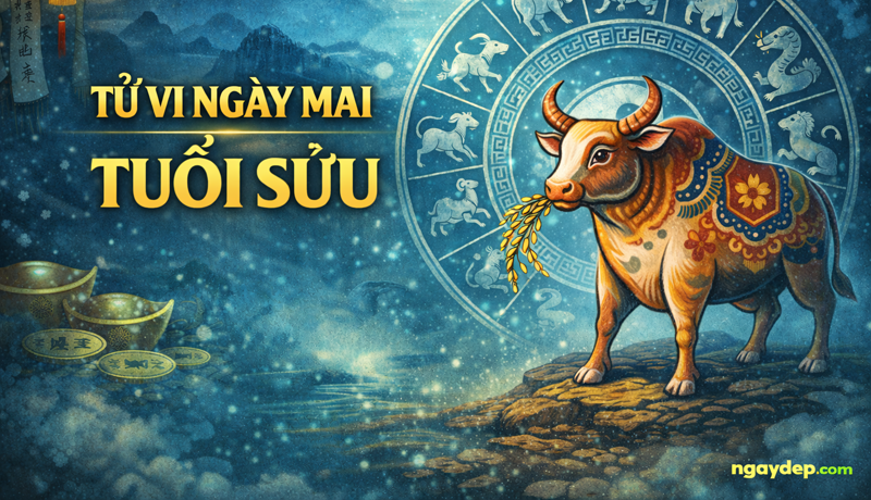 Tử vi ngày mai của 12 con giáp