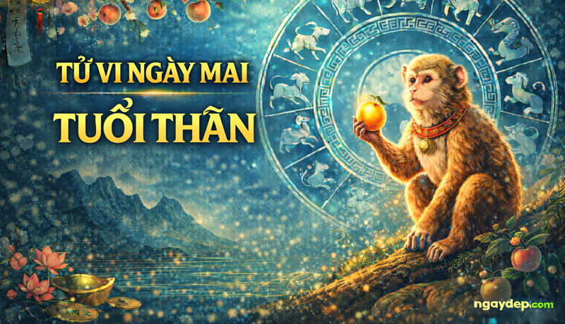 Tử vi ngày mai của 12 con giáp