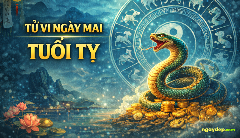 Tử vi ngày mai của 12 con giáp